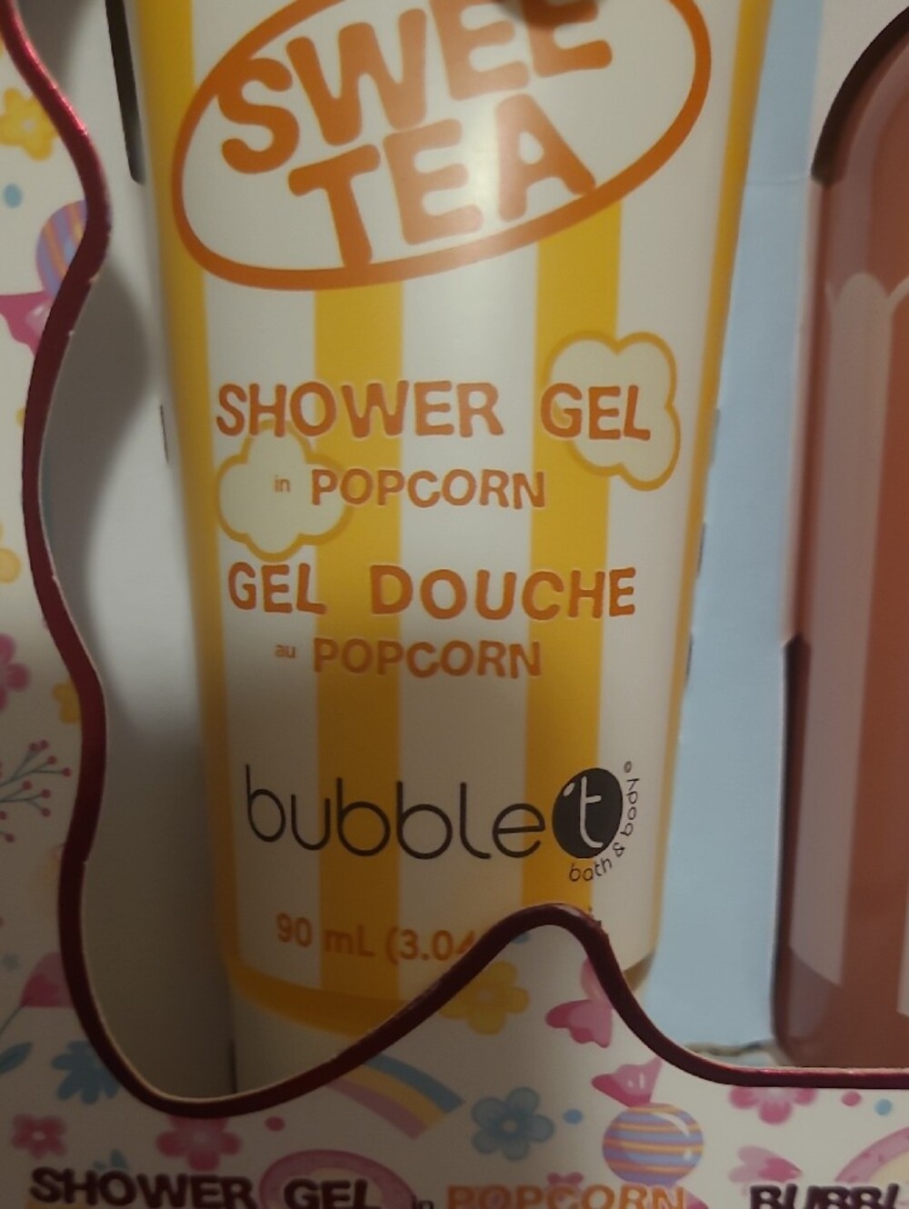 bubble t Swee Tea Pink Kids Bath Gift Set - Picture 3 of 5